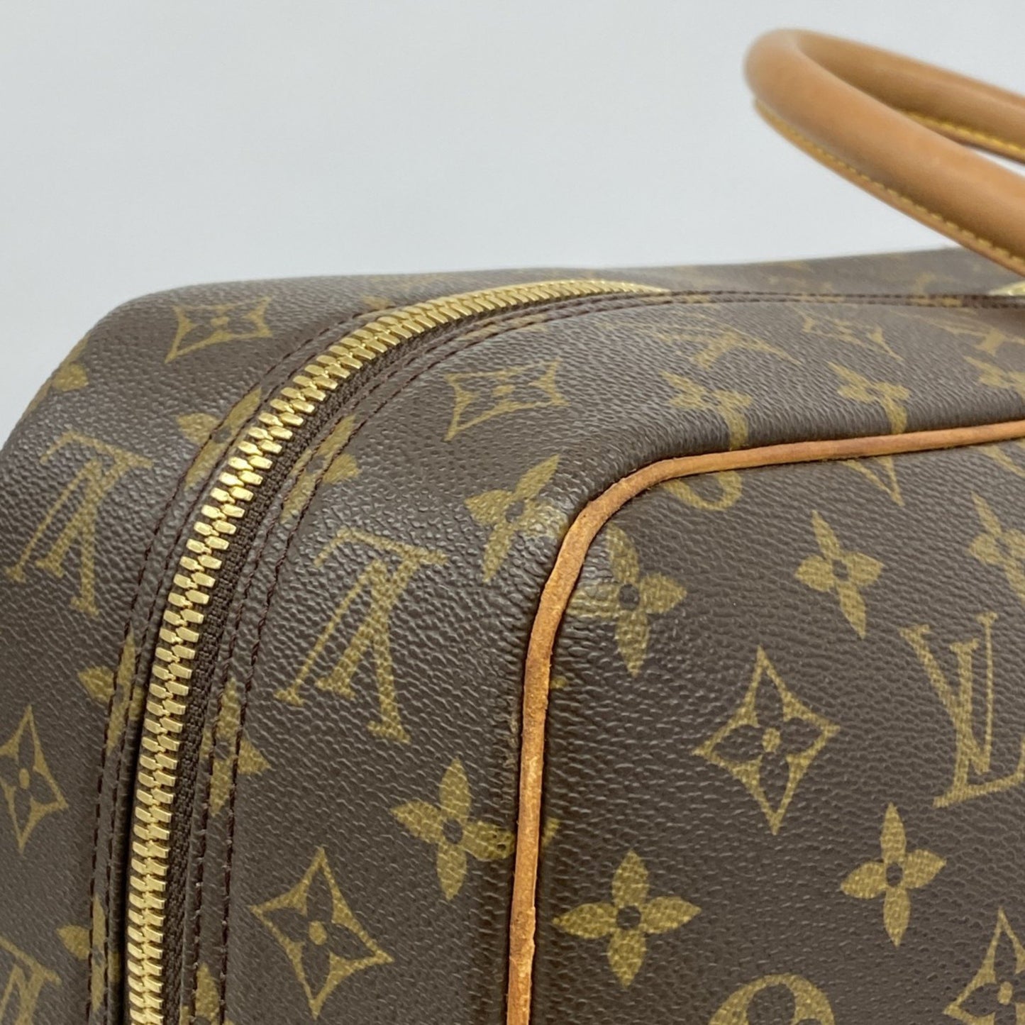 Louis Vuitton Boston Bag Monogram Sirius 55 M41404 Brown