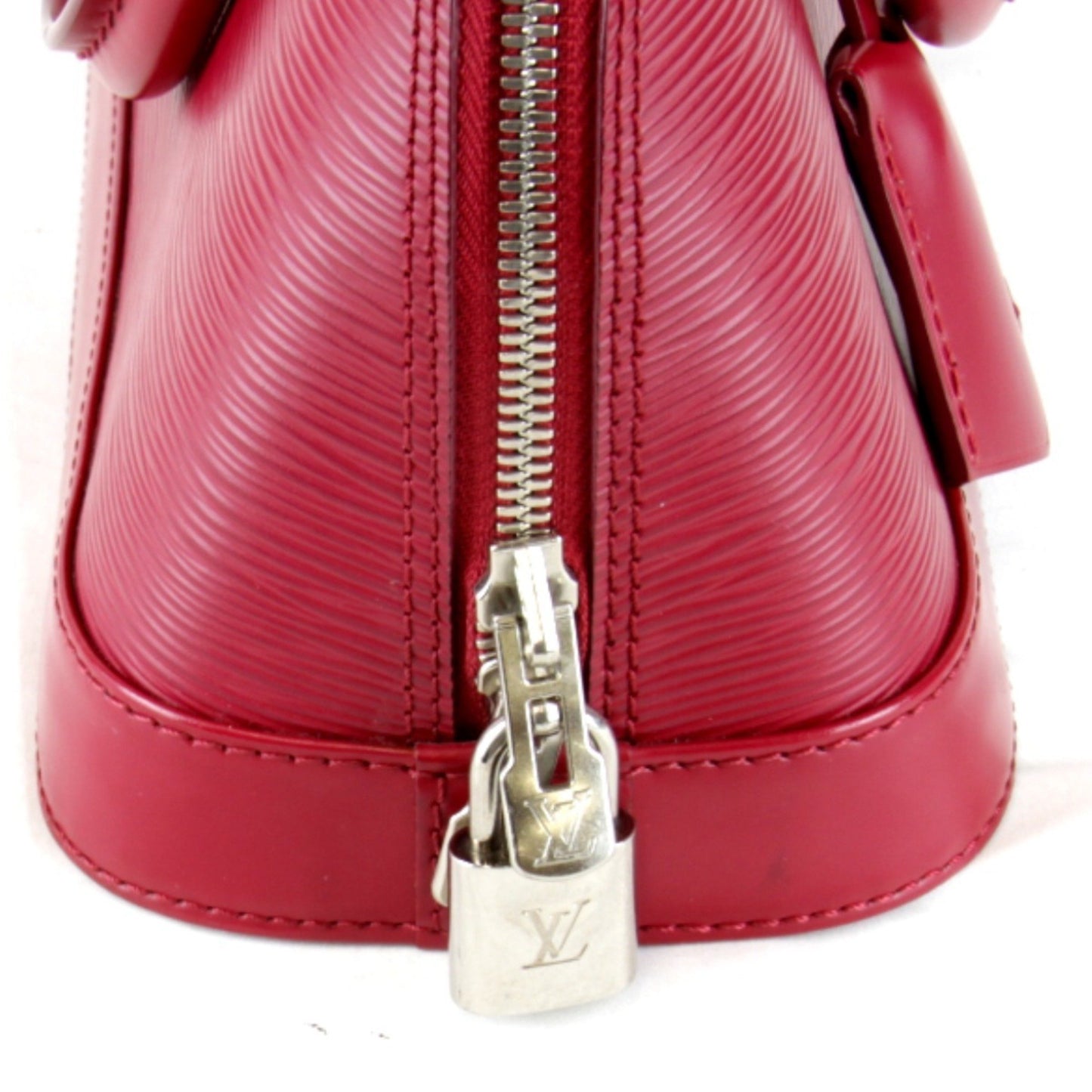 Louis Vuitton Alma Pm M40490 Shoulder Bag Epi Leather Fuchsia