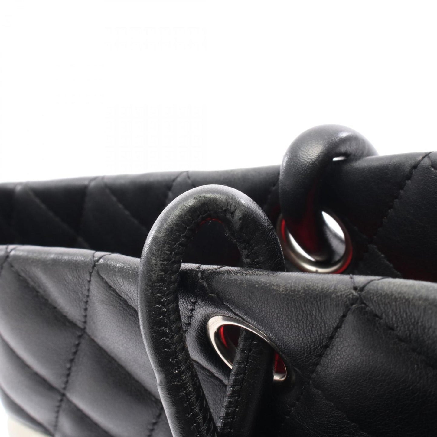 Chanel Cambon Line Large Tote Bag Lambskin (Sheepskin)