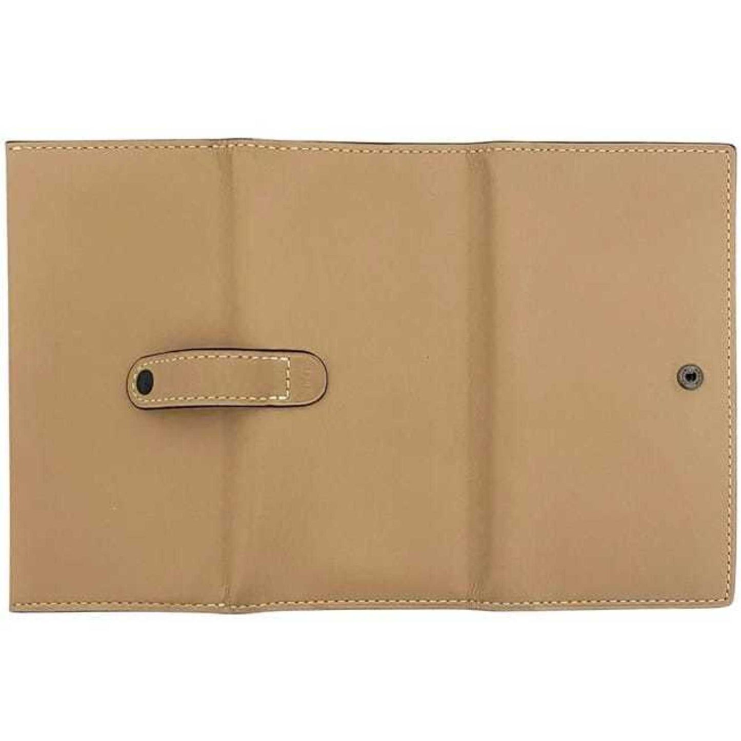 Coach Tri-Fold Long Wallet Ec-23718 Beige 57197 Leather 1941 Coach