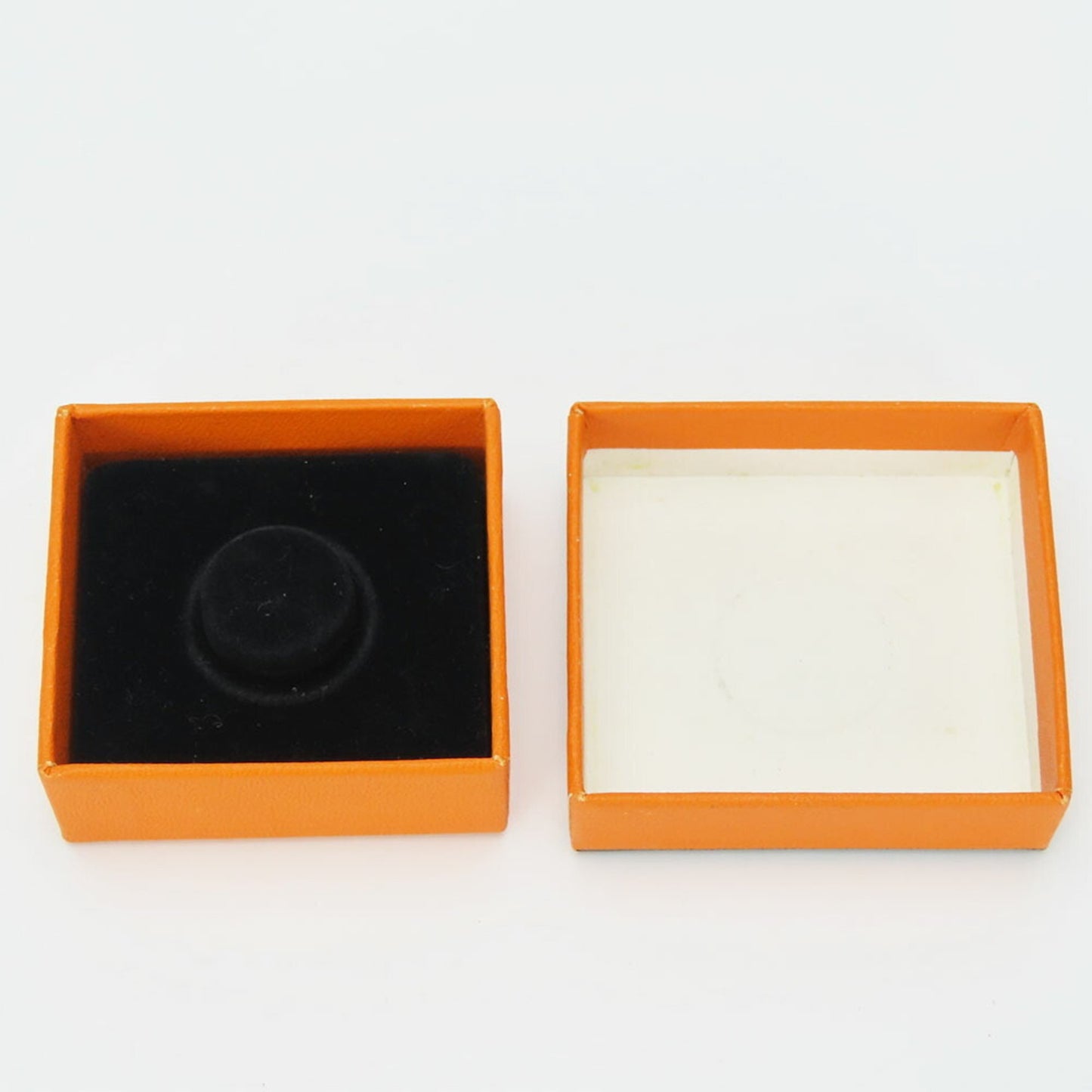 Hermes Scarf Ring Chaine D'Ancre Metal Silver Accessory