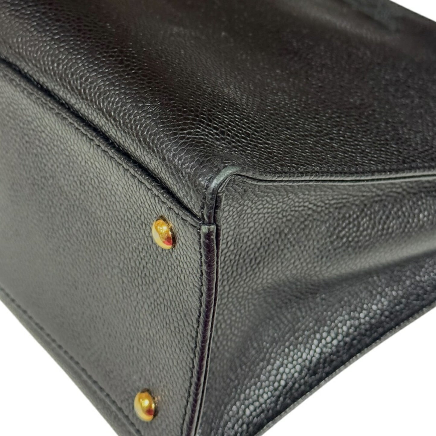 Chanel Handbag Caviar Skin Black