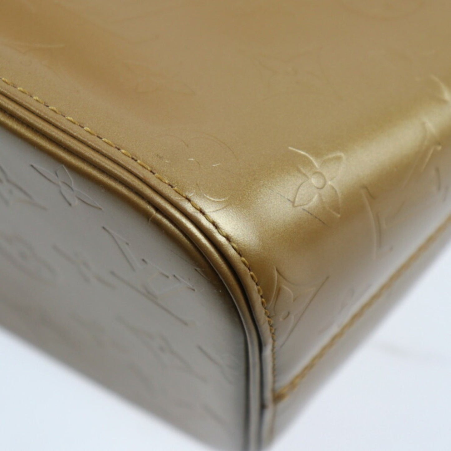 Louis Vuitton Louis Vuitton Stockton Handbag M55117 Monogram Matt Umbre Gold Series Silver Hardware