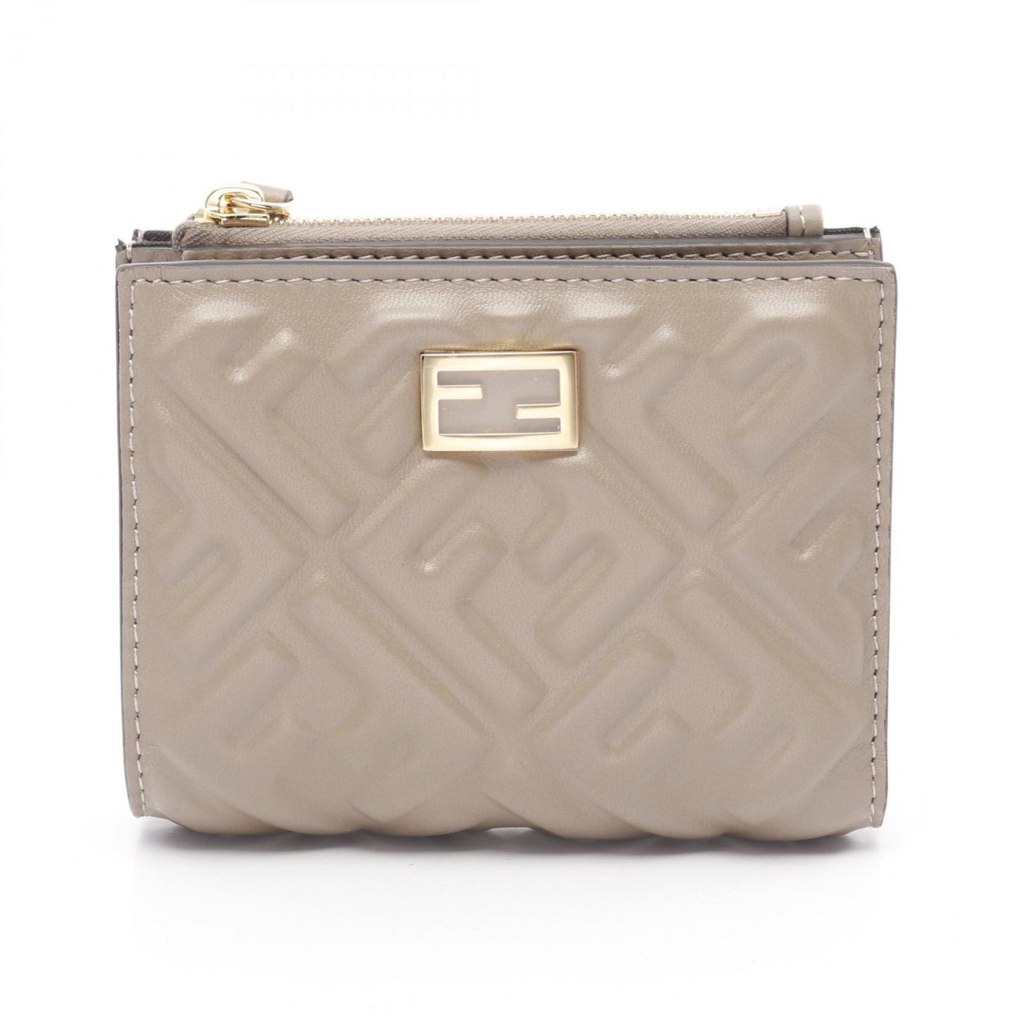 Fendi Baguette Ff Pattern Bi-Fold Wallet