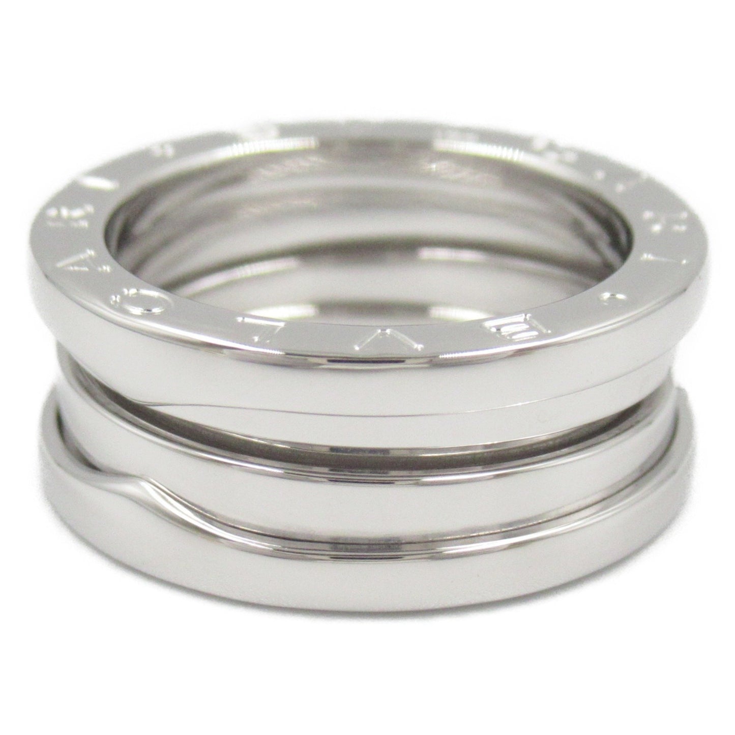 Bvlgari B-Zero1 3-Band Ring In 18K White Gold For Men And Women