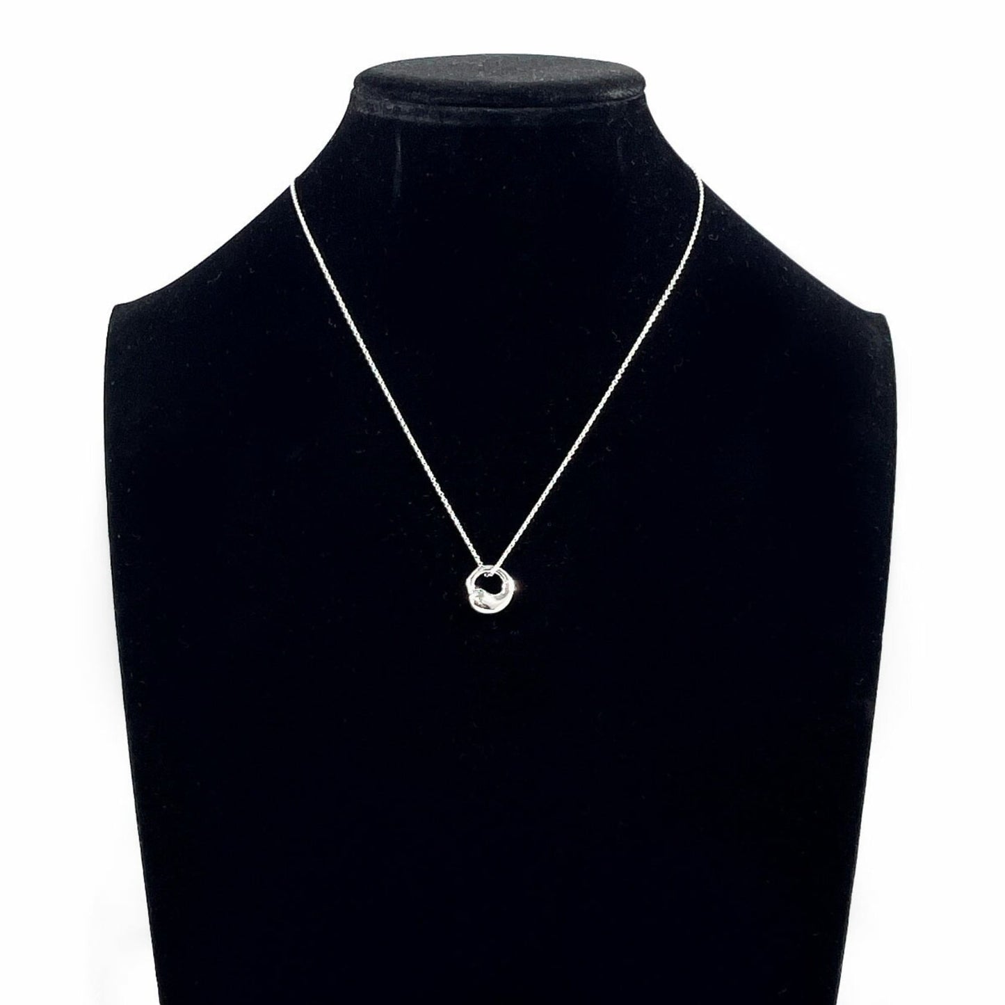 Tiffany & Co. Tiffany Eternal Circle Elsa Peretti Necklace In 925 Sterling Silver