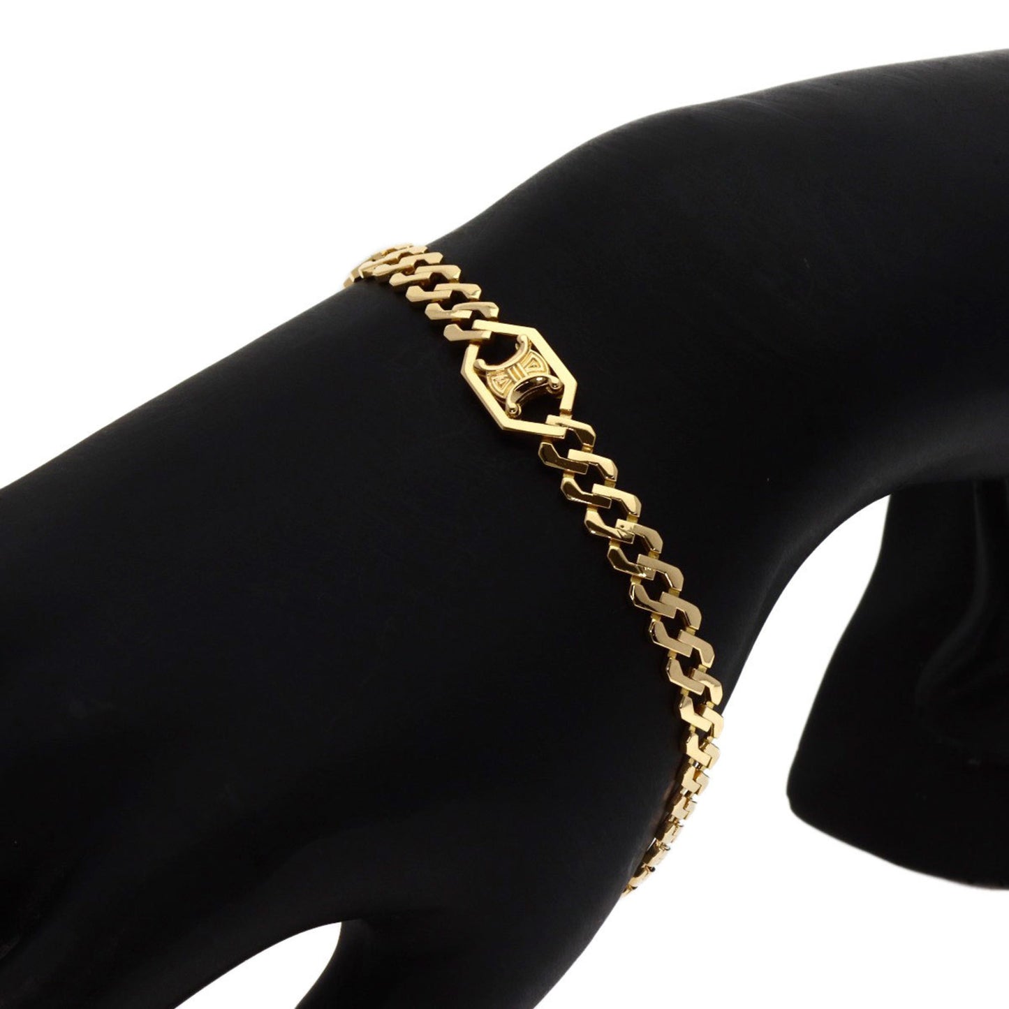 Celine Macadam Bracelet 18K Yellow Gold