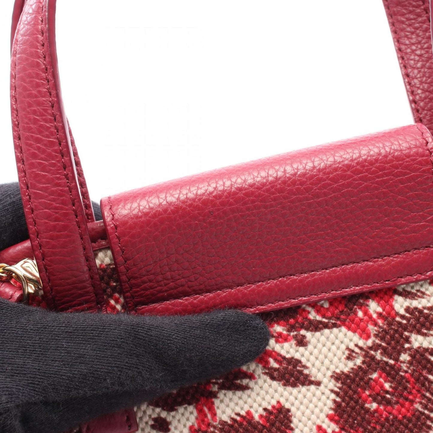 Salvatore Ferragamo Double Gancini Iconic Mini Handbag