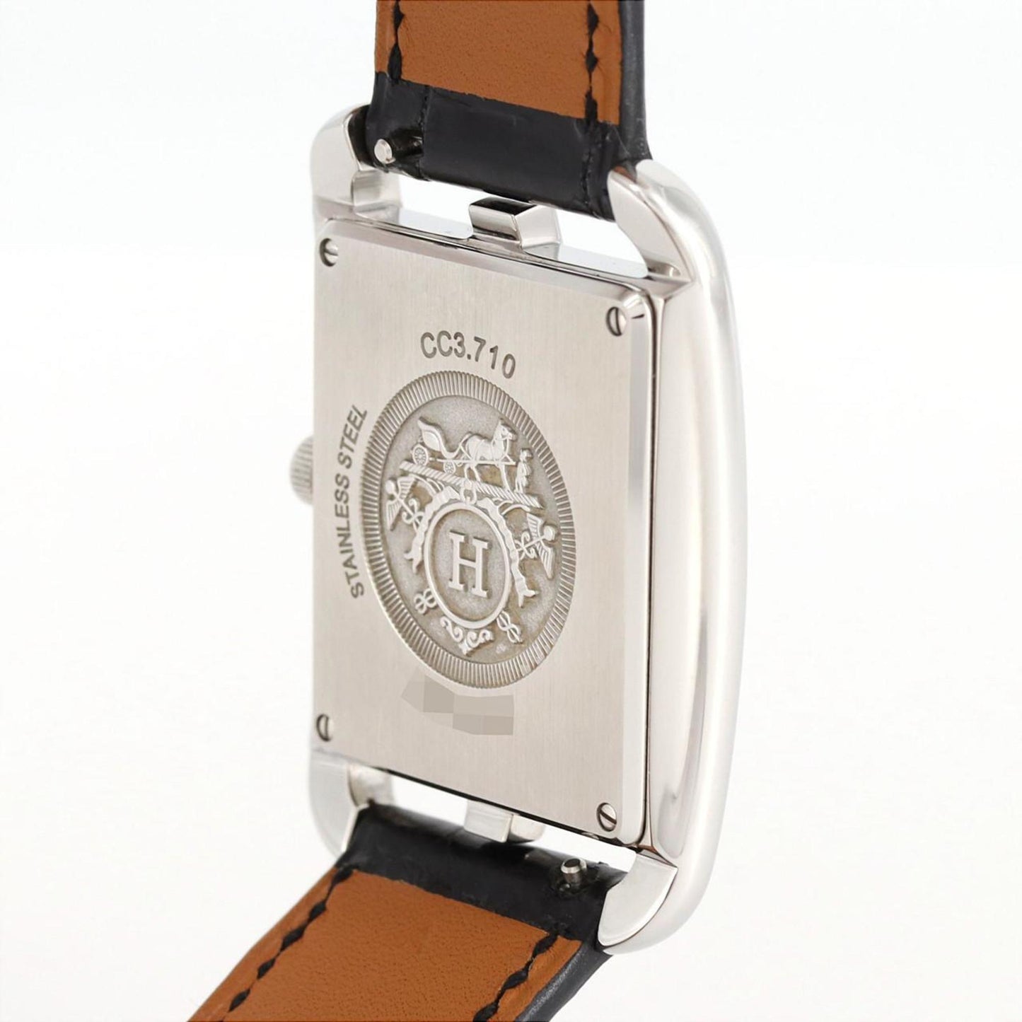 Hermes Cape Cod Double Tour Cc3.710 Ss Quartz Watch