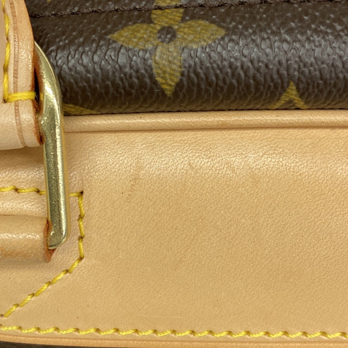 Louis Vuitton Monogram Trouville Handbag M42228 Brown