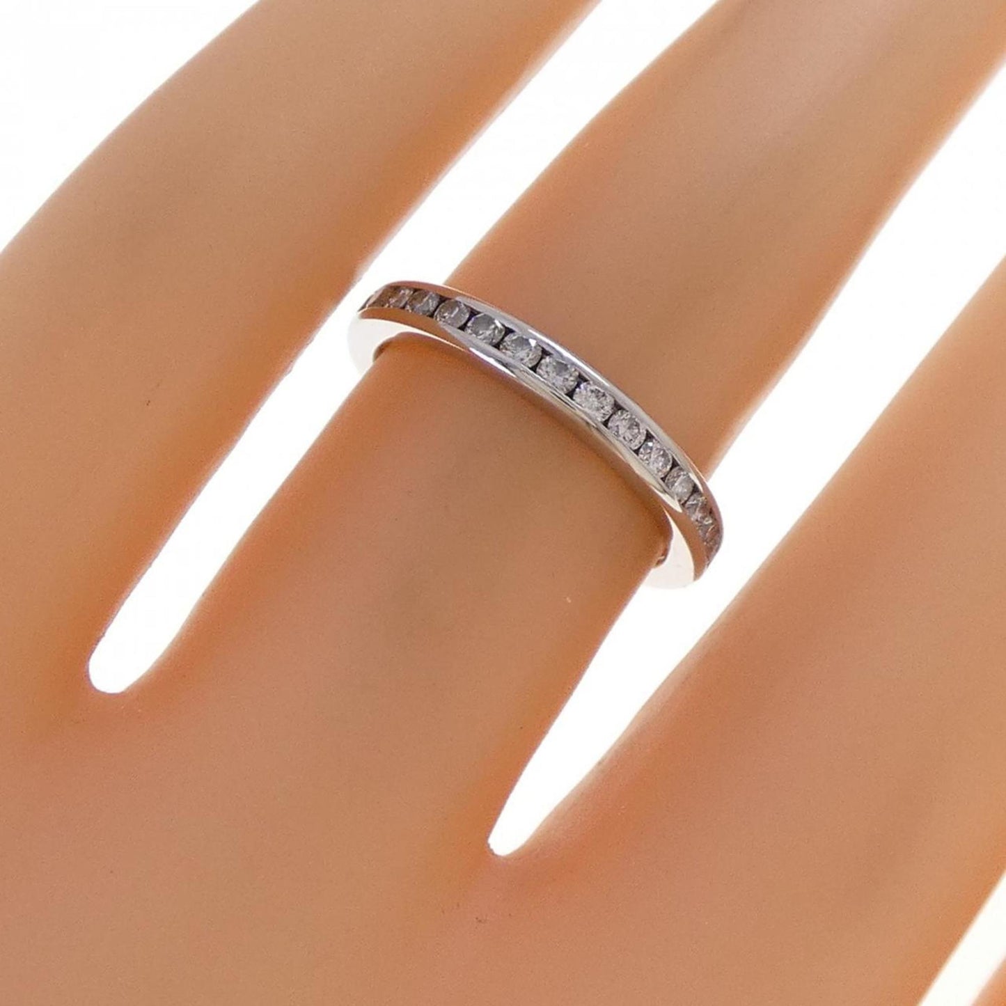 Tiffany Full Circle Channel Setting Ring