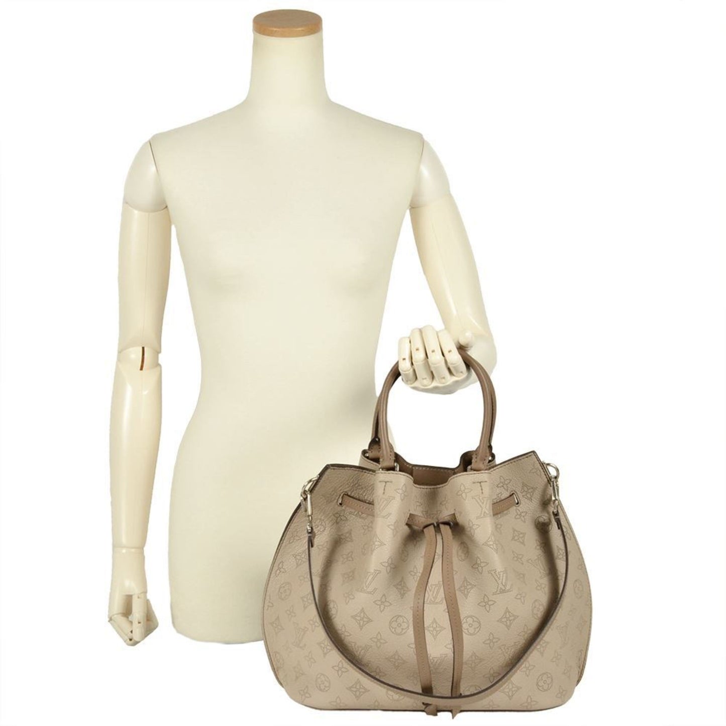Louis Vuitton Girolata Handbag Monogram Mahina M54403 Galle Dr1137