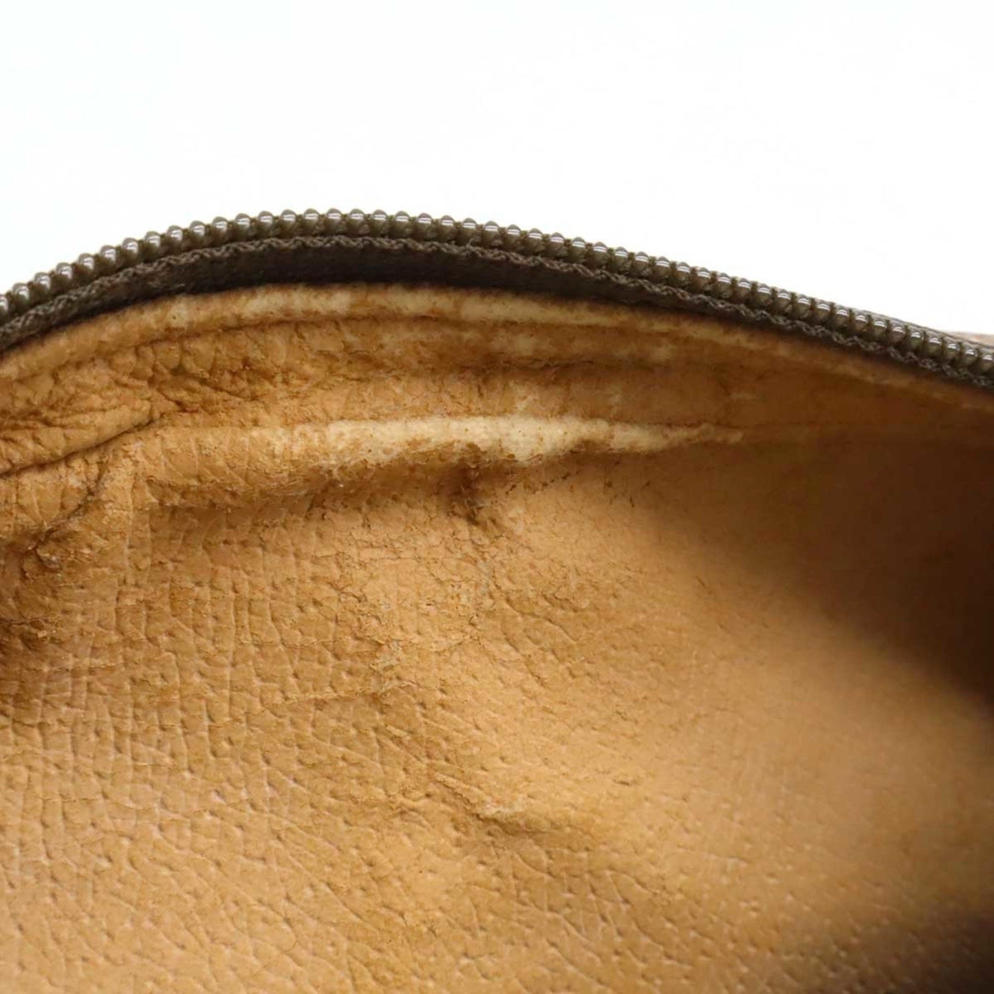 Gucci Old Gucci Sherry Line Pochette Shoulder Bag Pvc Leather Beige Brown 89.02.066