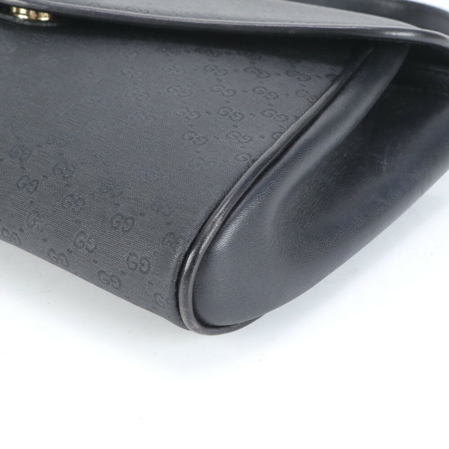 Gucci Old Micro Gg Leather Shoulder Bag/Crossbody Tote Bag