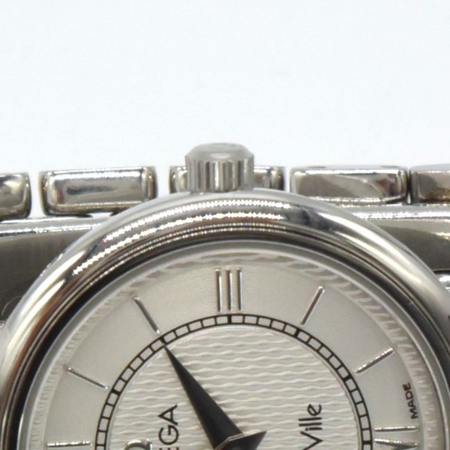 Omega De Ville 7574.31 Quartz Battery-Powered Silver