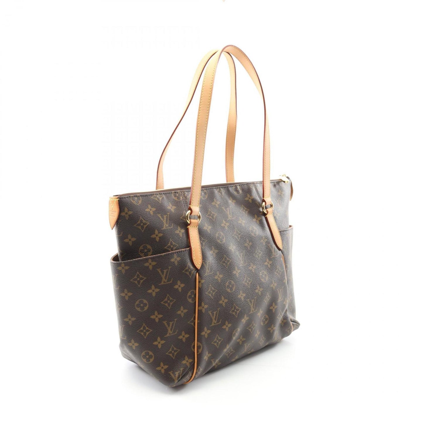 Louis Vuitton Louis Vuitton Totally Mm Monogram Tote Bag Coated Canvas Leather