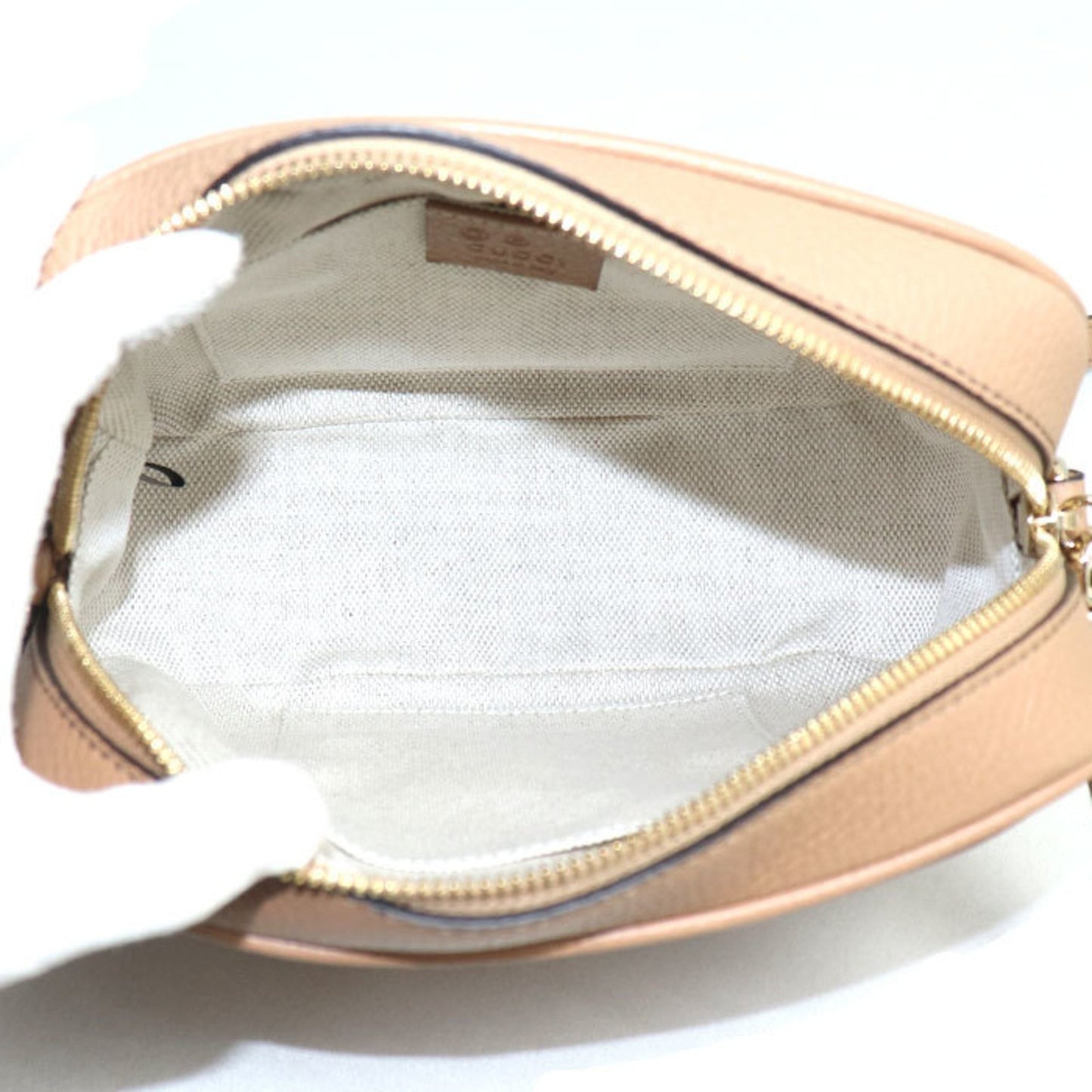 Gucci Soho Disco Shoulder Bag Beige 722319 Outlet