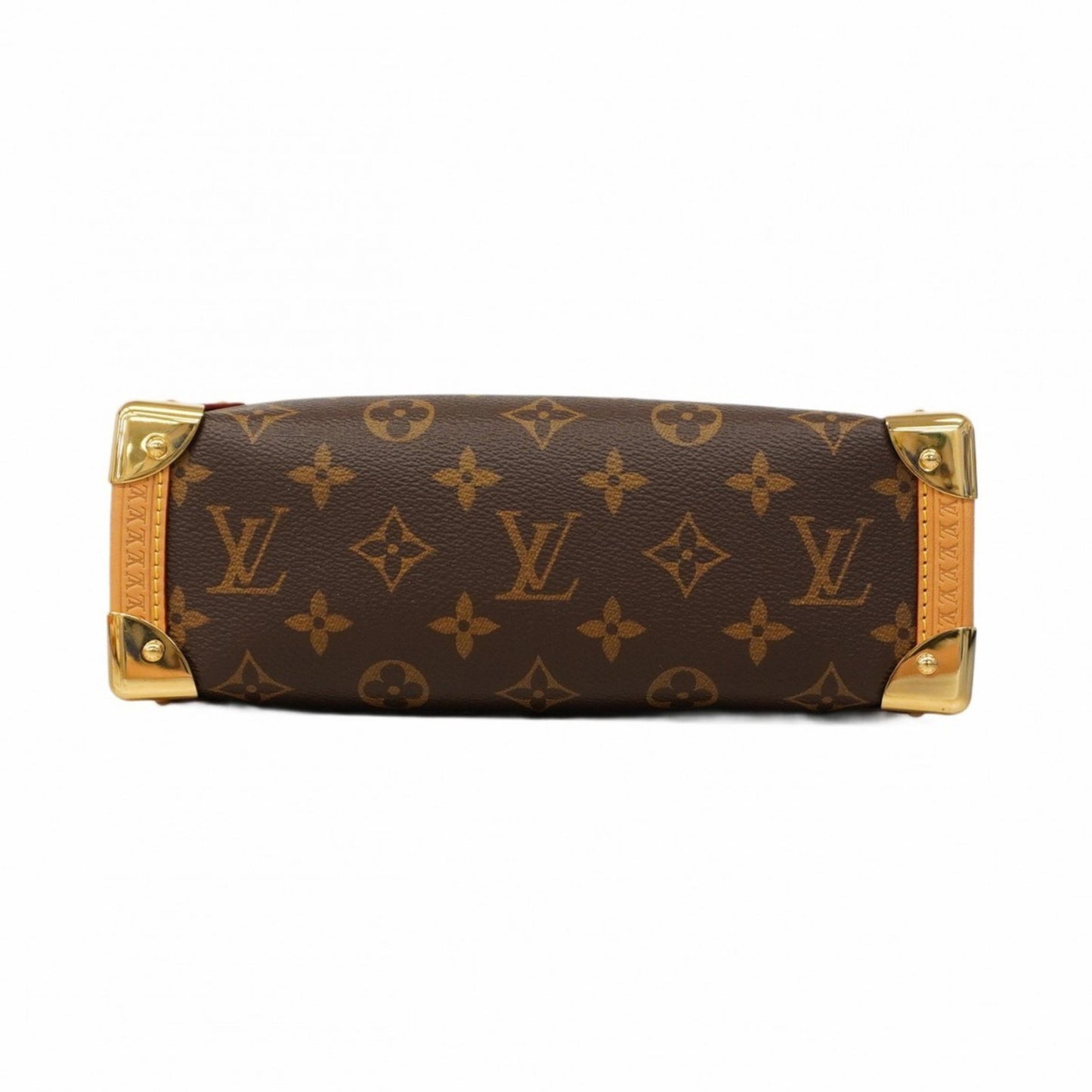 Louis Vuitton Monogram Side Trunk Mm M46358 Brown 2-Way Bag