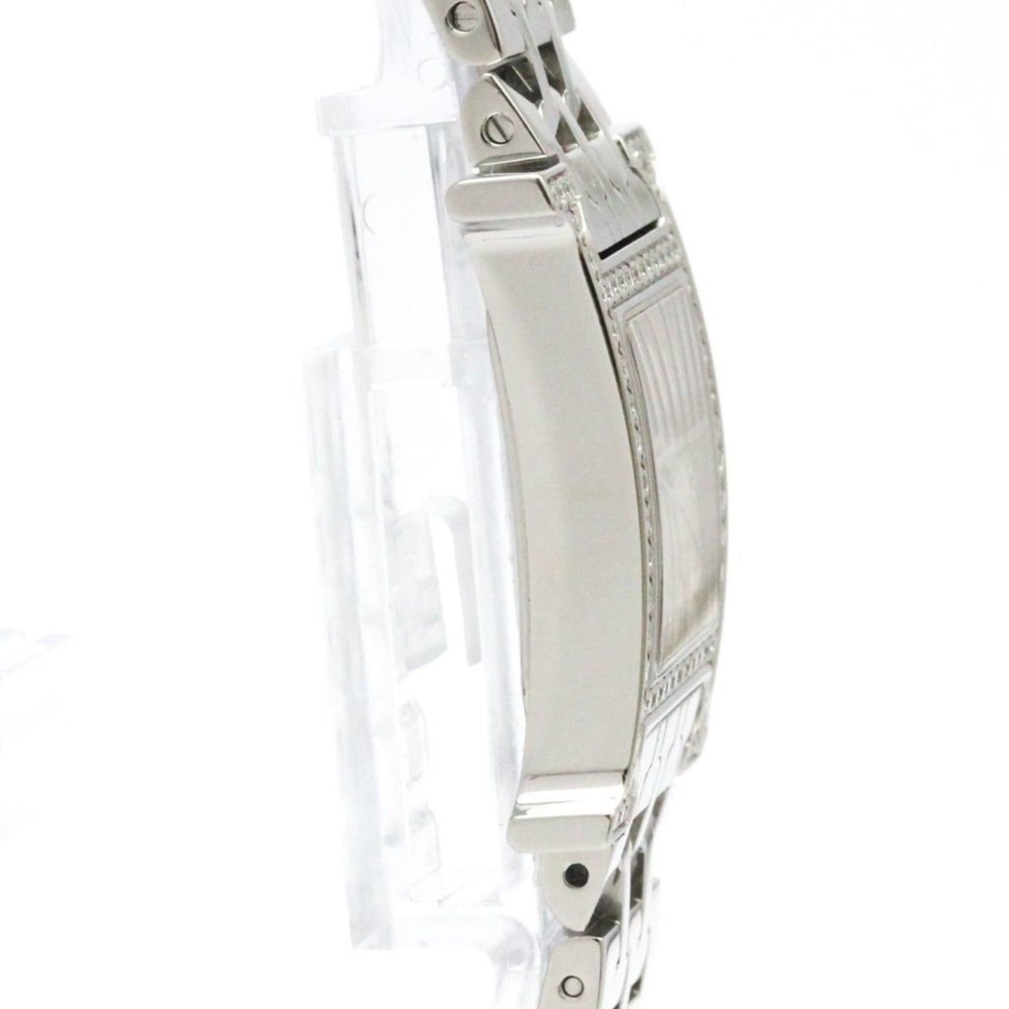 Hermes H Watch Diamond Steel Quartz