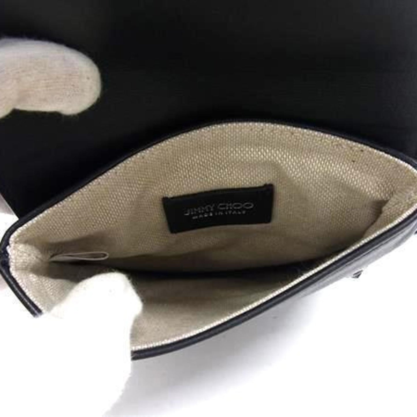 Jimmy Choo Kimi Messanger Rcx Shoulder Bag - Black Leather