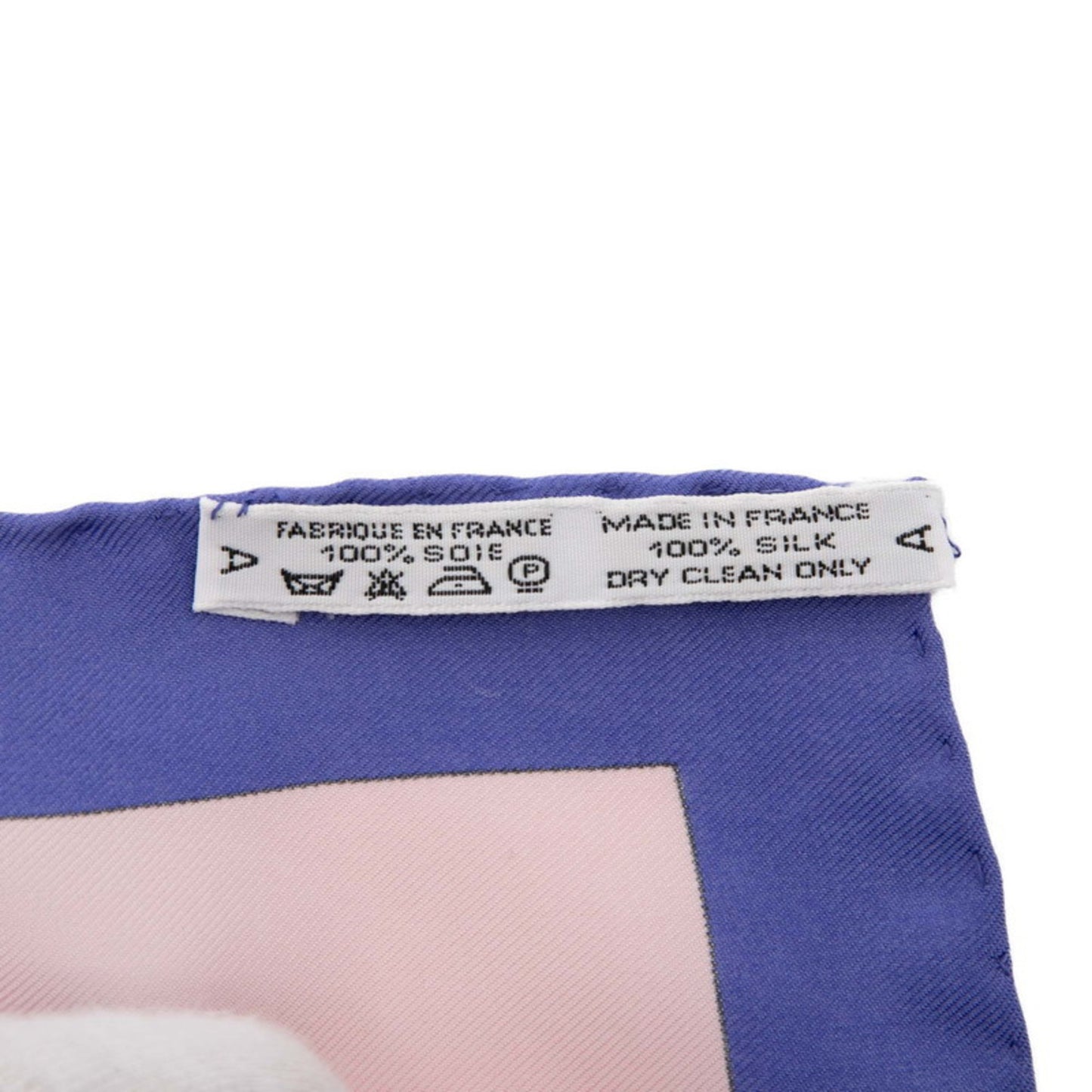 Hermes Hello Dolly Doll Scarf/Muffler In Purple