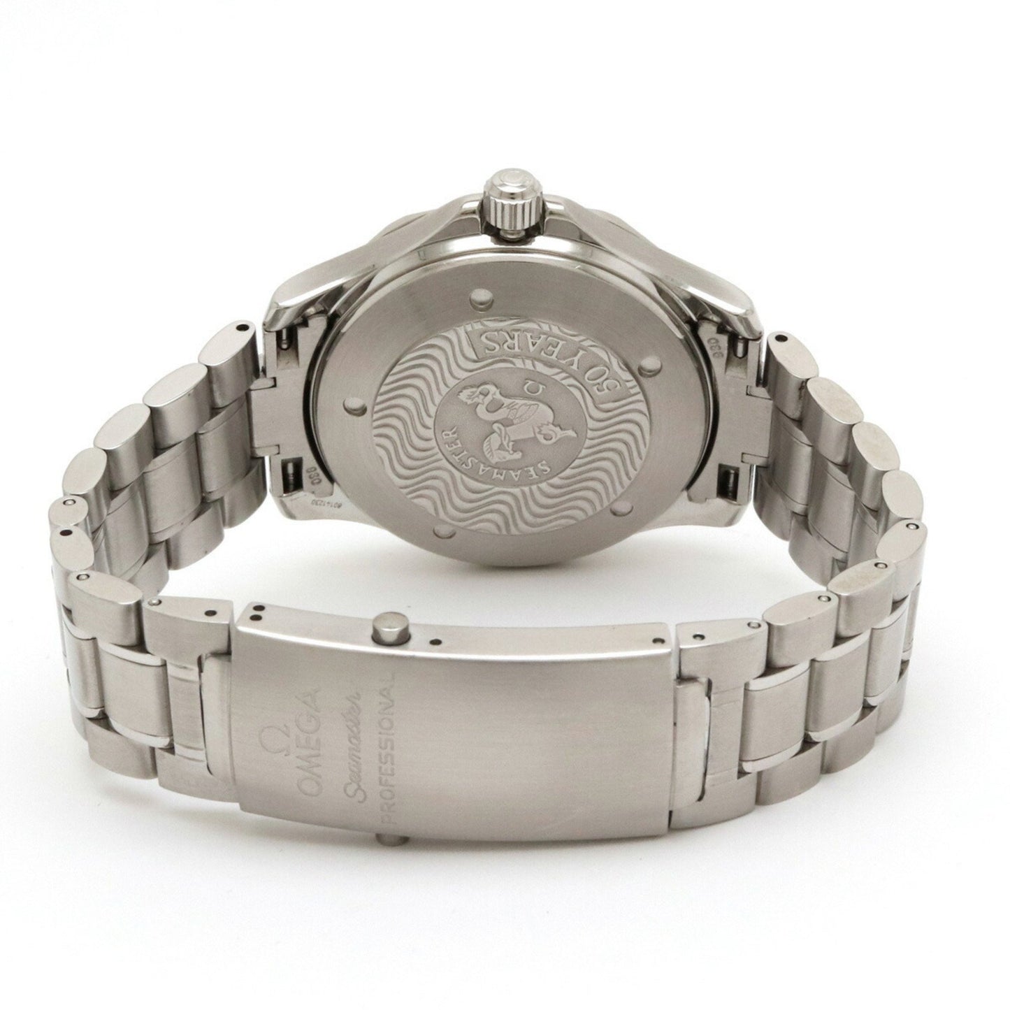 Watch Omega Seamaster 300 Professional Date Gmt 50Th Anniversary Ss Black Dial At Automatic 2243.50