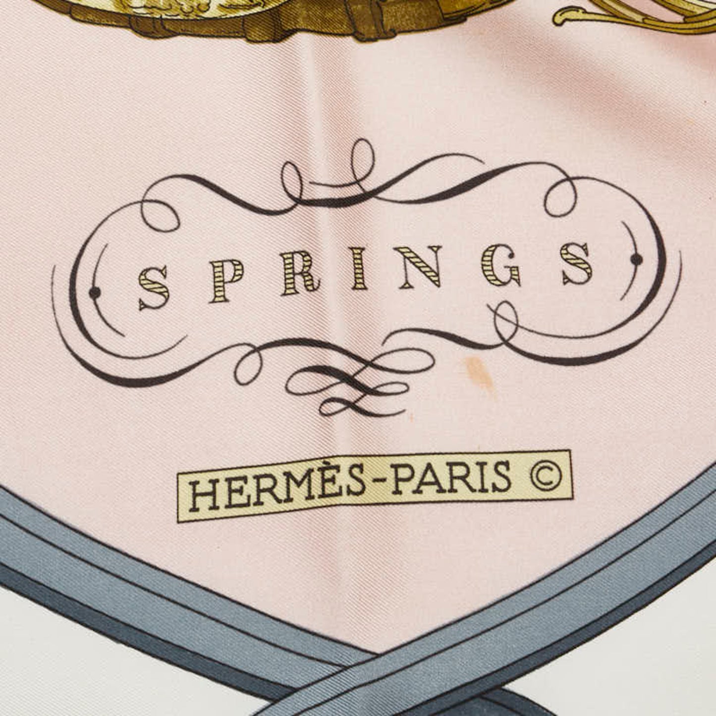 Hermes Herms Carr 90 Springs Scarf