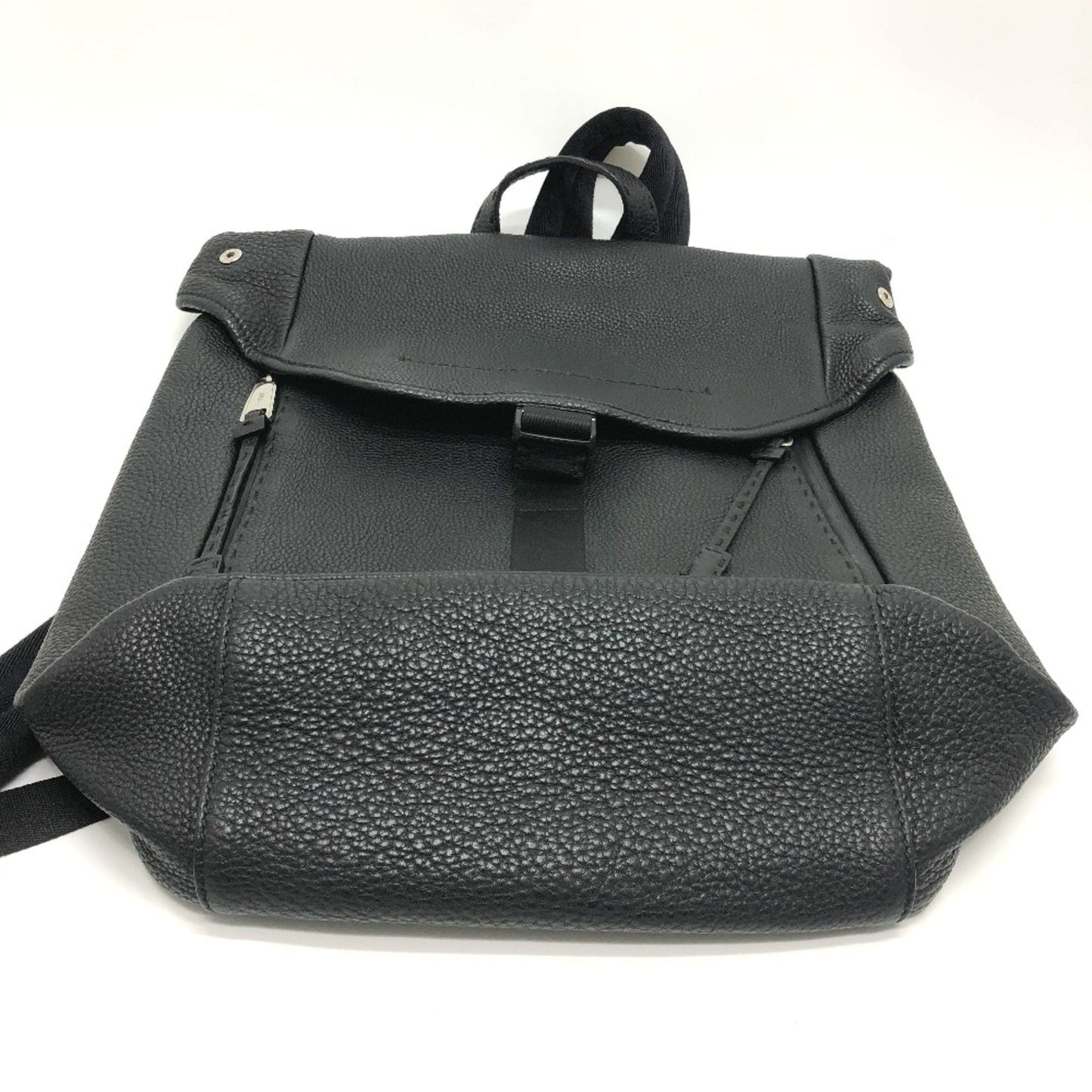 Fendi 7Vz011 Backpack Black Silverhardware