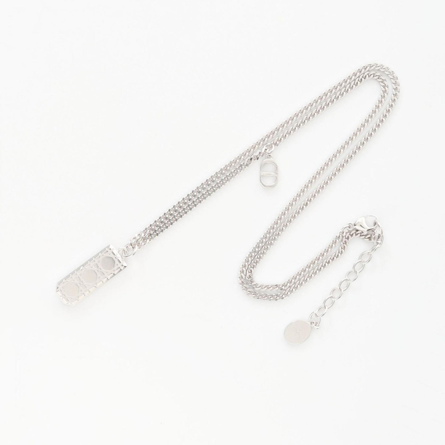 Dior Homme Plate Necklace Ag925