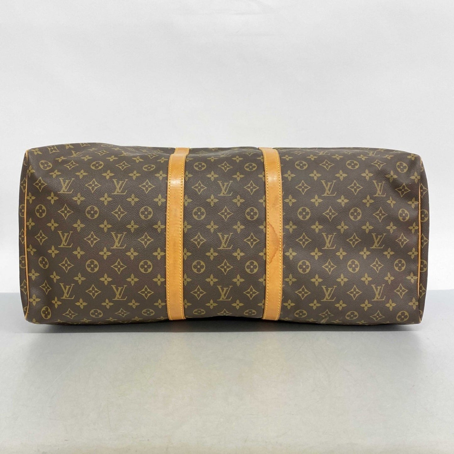 Louis Vuitton Monogram Keepall 60 Boston Bag M41422 Brown