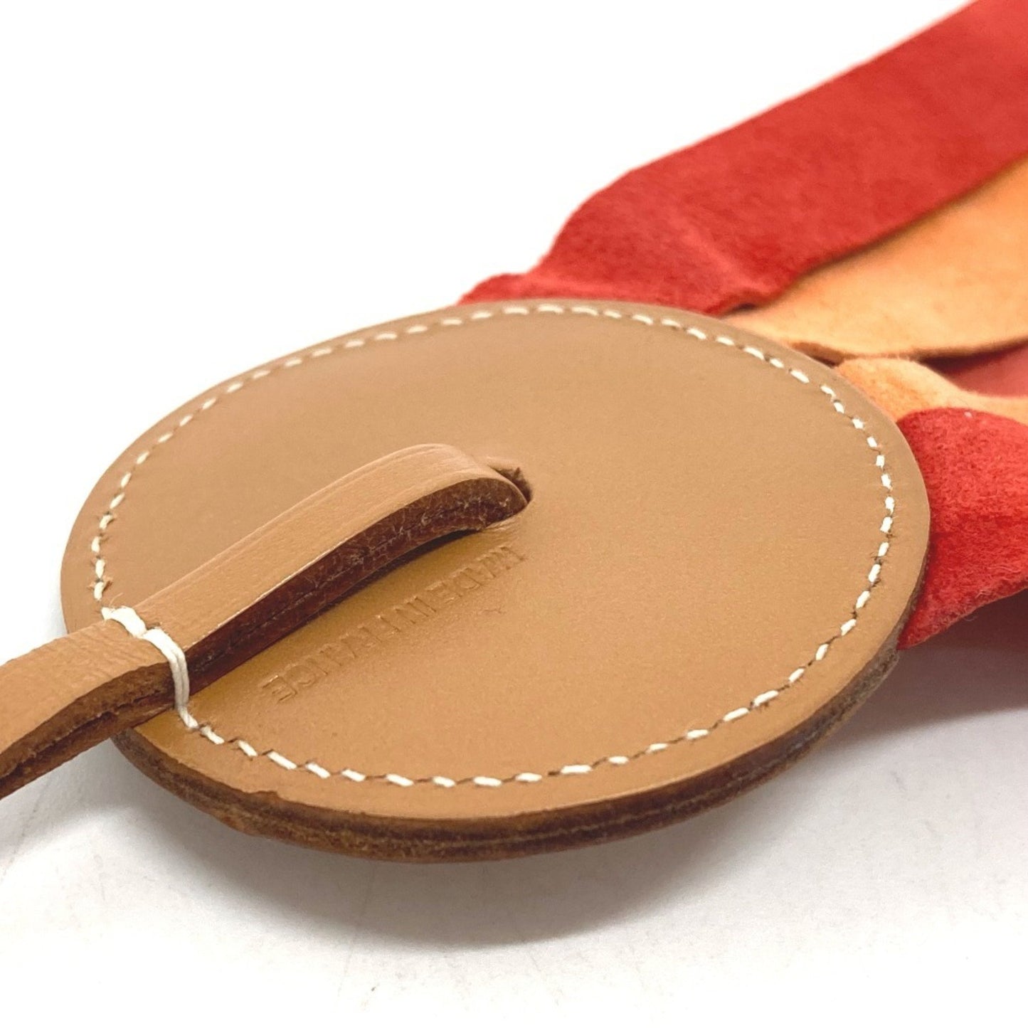 Hermes Paddock Flotte Bag Keychain Charm Anjou Milo