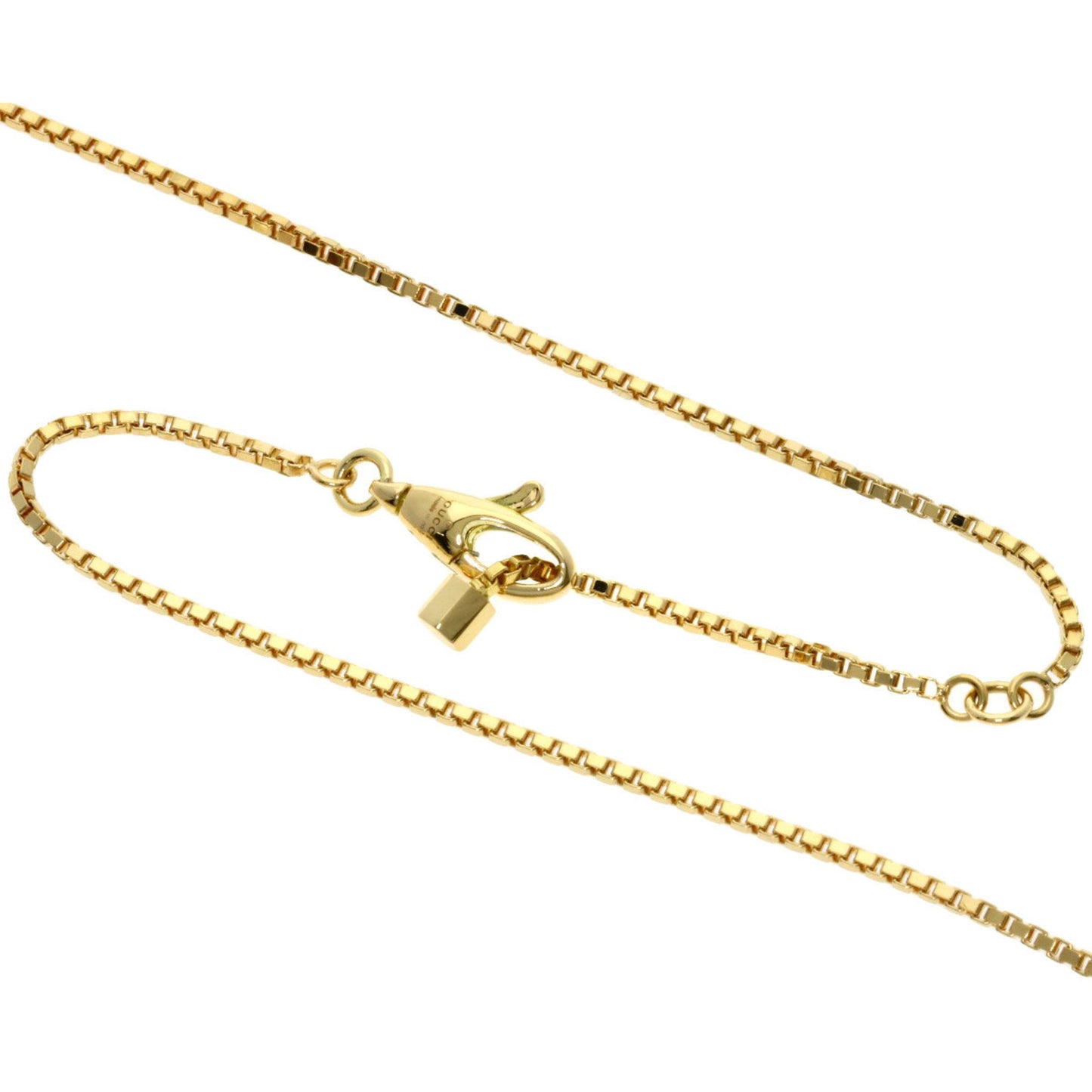 Gucci Link To Love Necklace In 18K Yellow Gold