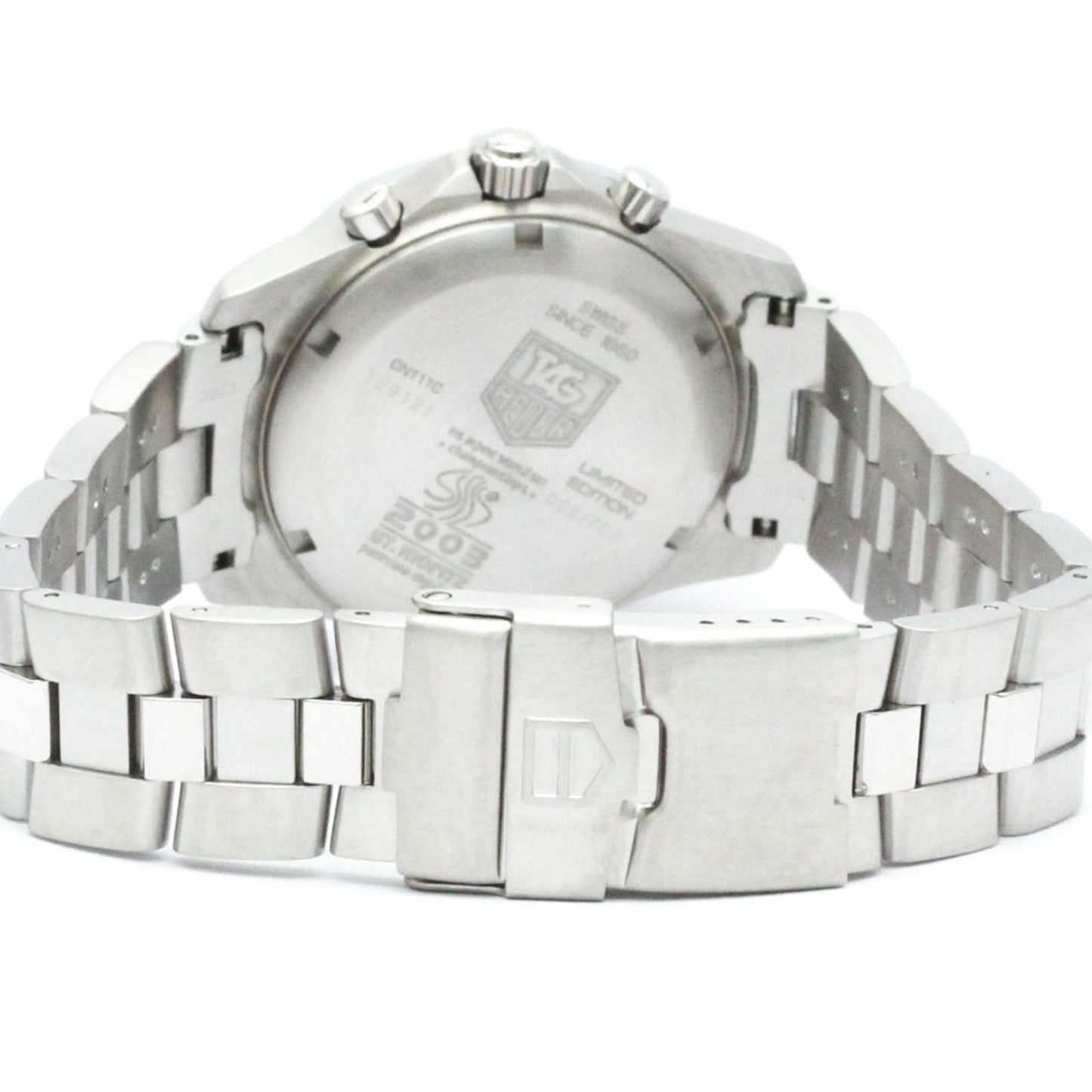 Polished Tag Heuer Exclusive Chronograph Ltd Edition