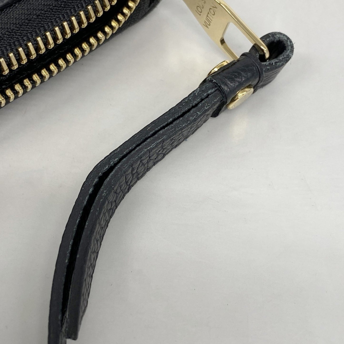 Louis Vuitton Monogram Empreinte Zippy Wallet M61864 Noir