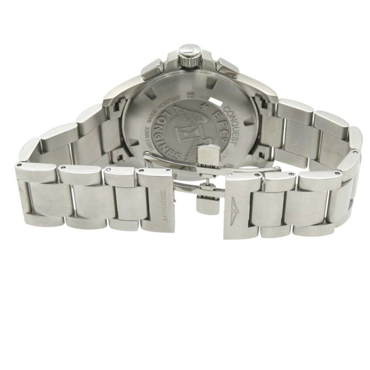 Longines Conquest V.H.P L3.717.4.66.6 Quartz Watch Ss Grey 1443Longines