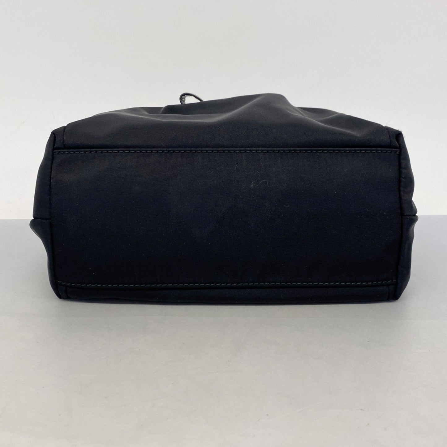 Salvatore Ferragamo Vara Nylon Handbag In Black