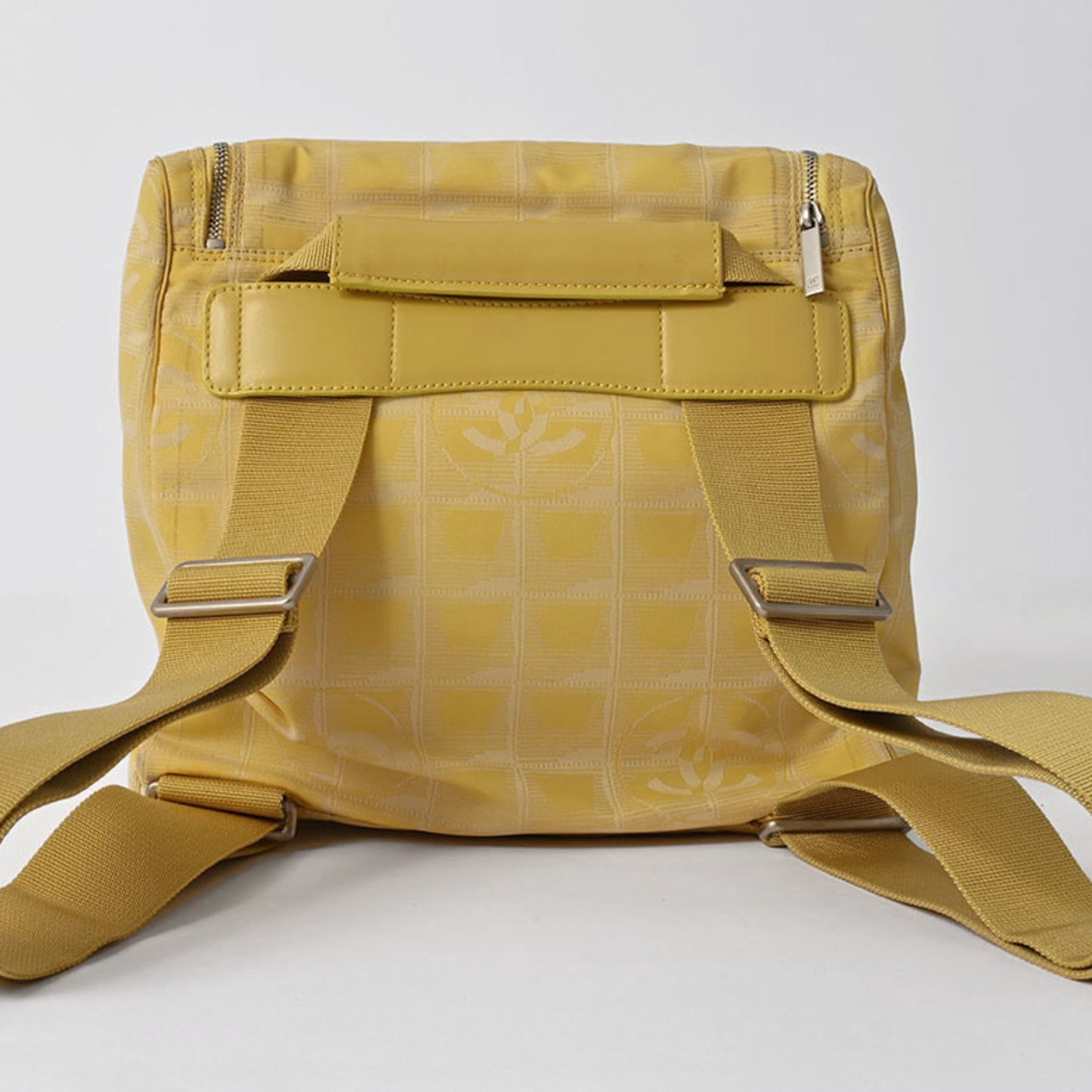 Chanel New Travel Line Shoulder Bag Yellow A15958