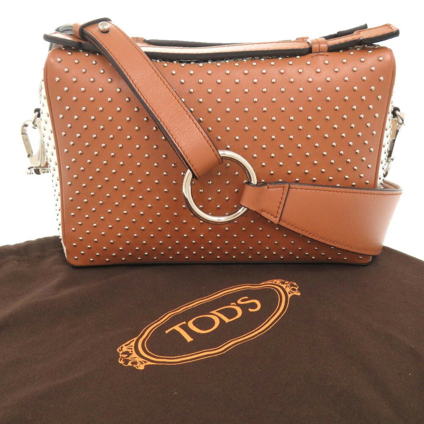 Tod'S Leather Handbag/Shoulder Bag In Brown