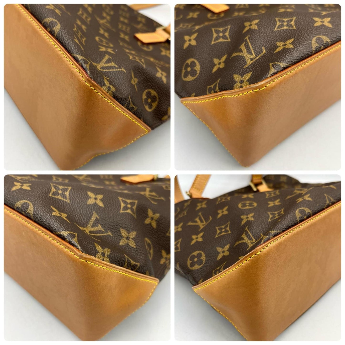 Louis Vuitton Cabas Piano Tote Bag M51148 Monogram Canvas Brown