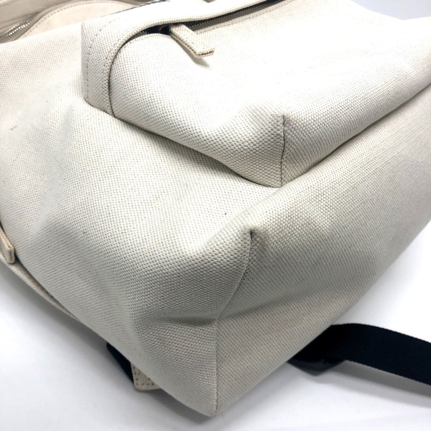 Balenciaga 552374 Logo Backpack White