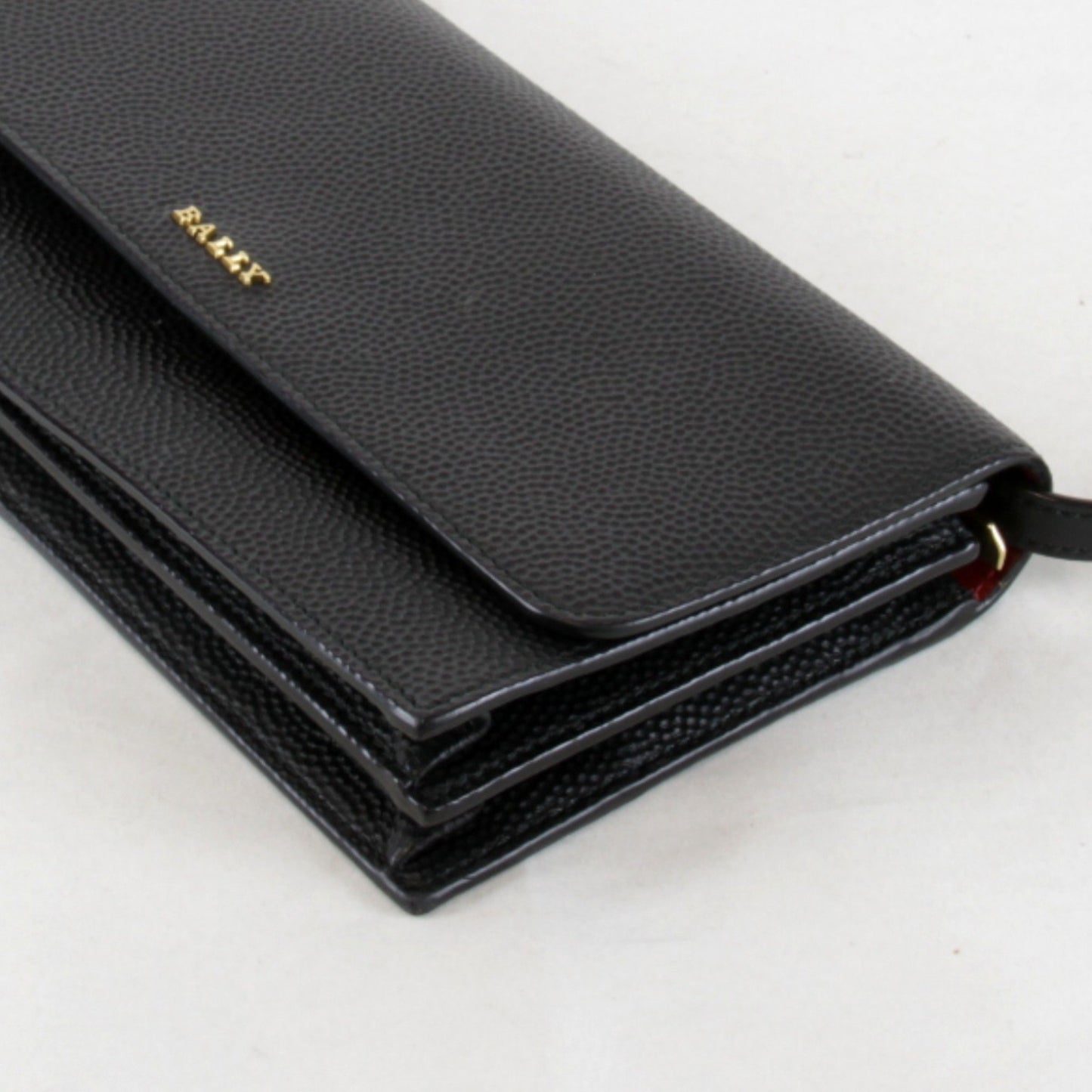 Bally Shoulder Bag Leather Black