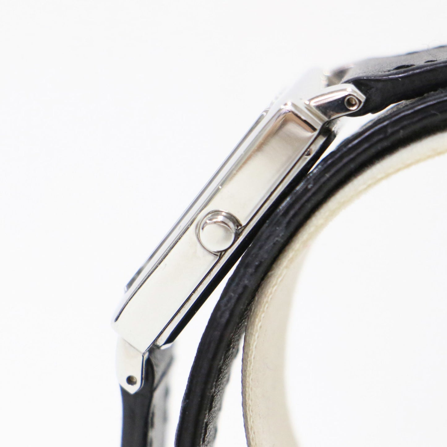 Seiko Ap Studio X Hirob Exclusive Women'S Square Watch With Leather And Double Strap