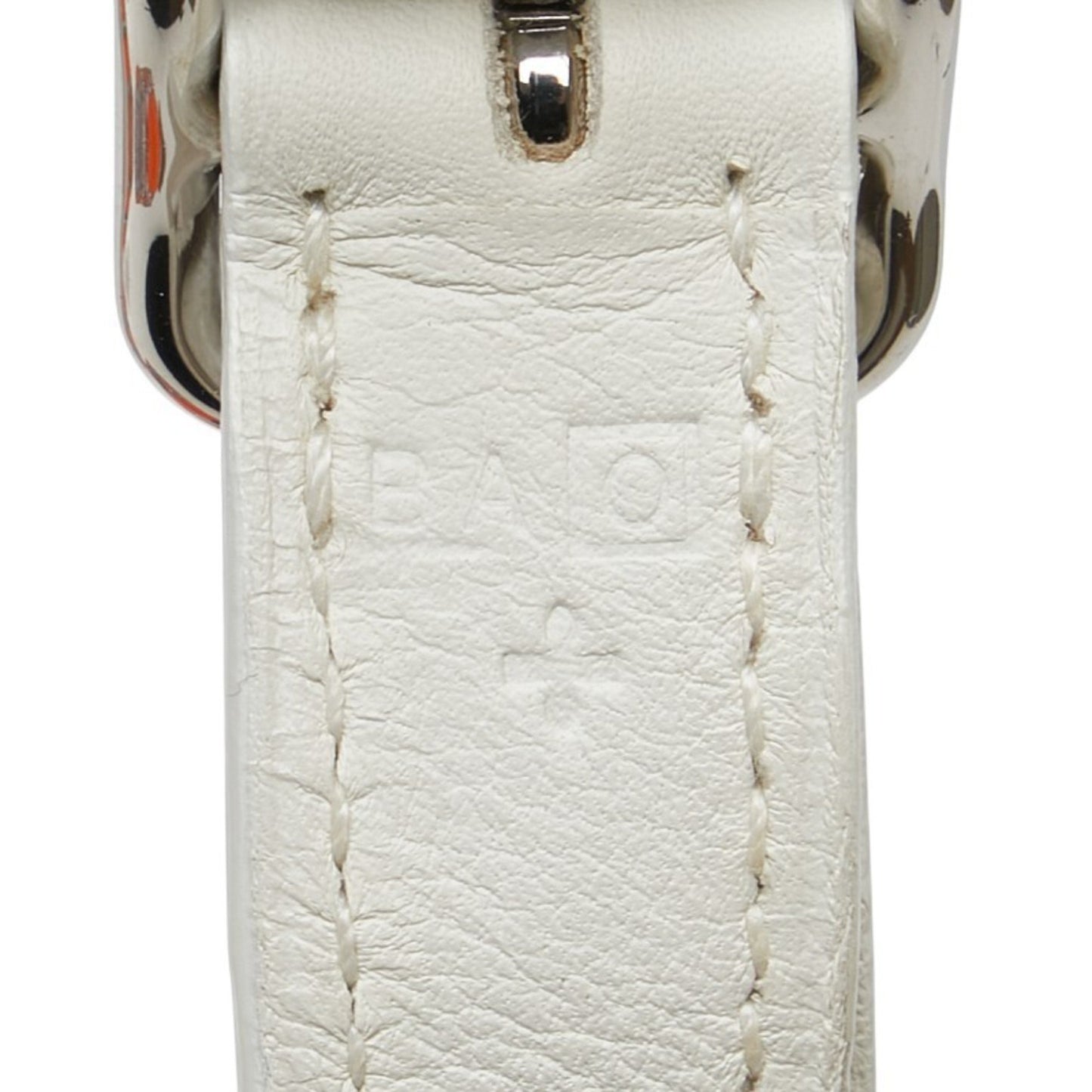 Hermes Silky City Pm Shoulder Bag Orange Silk Leather