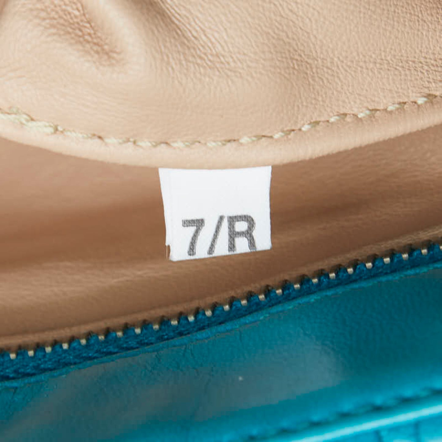 Prada Nappa Gaufre Chain Shoulder Bag Bt0939 Blue Leather