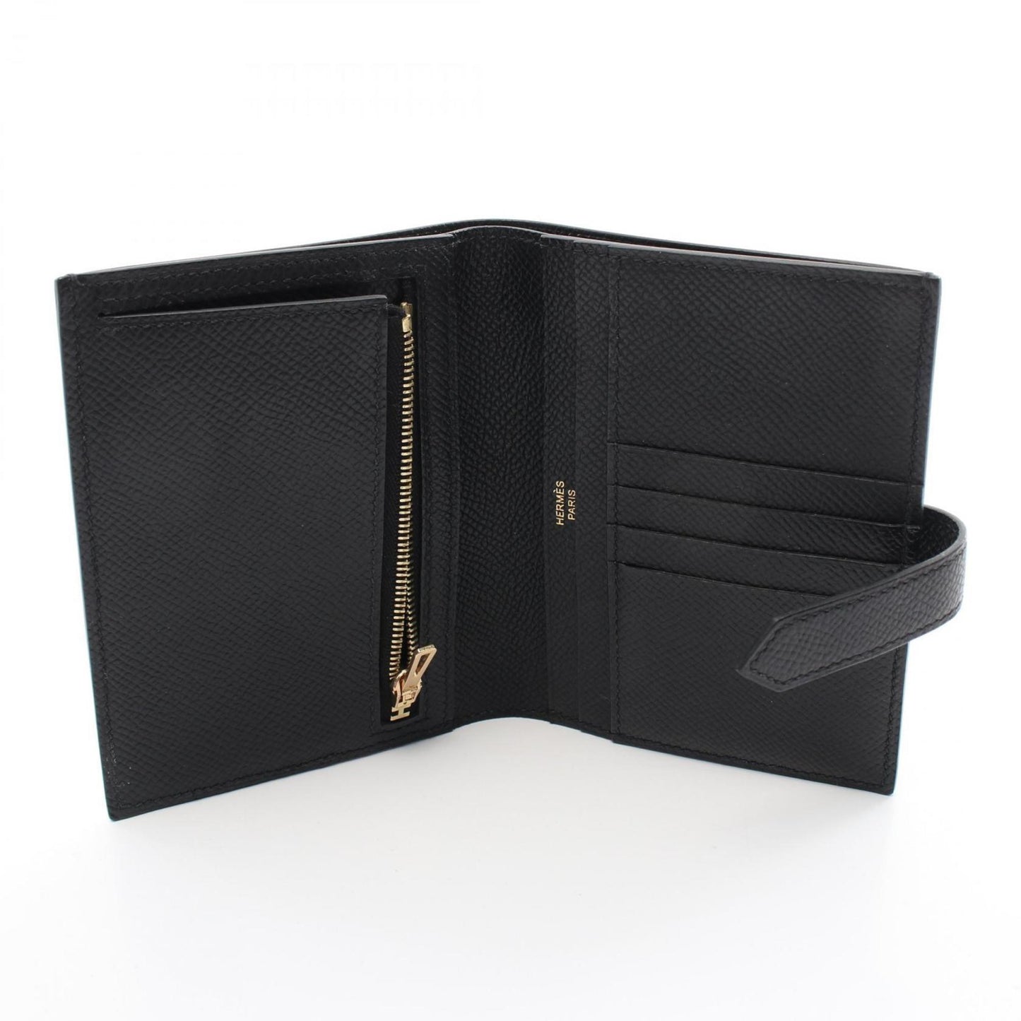 Hermes Hermes Bearn Compact Bi-Fold Wallet Epsom Leather