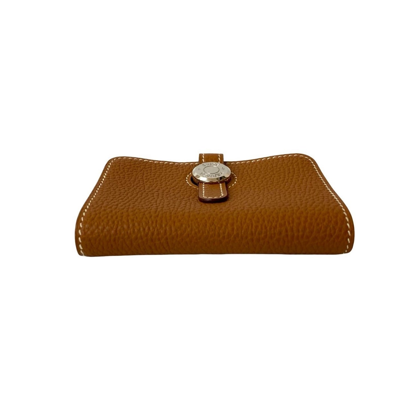 Hermes Dogon Taurillon Clemence Leather Wallet/Coin Purse