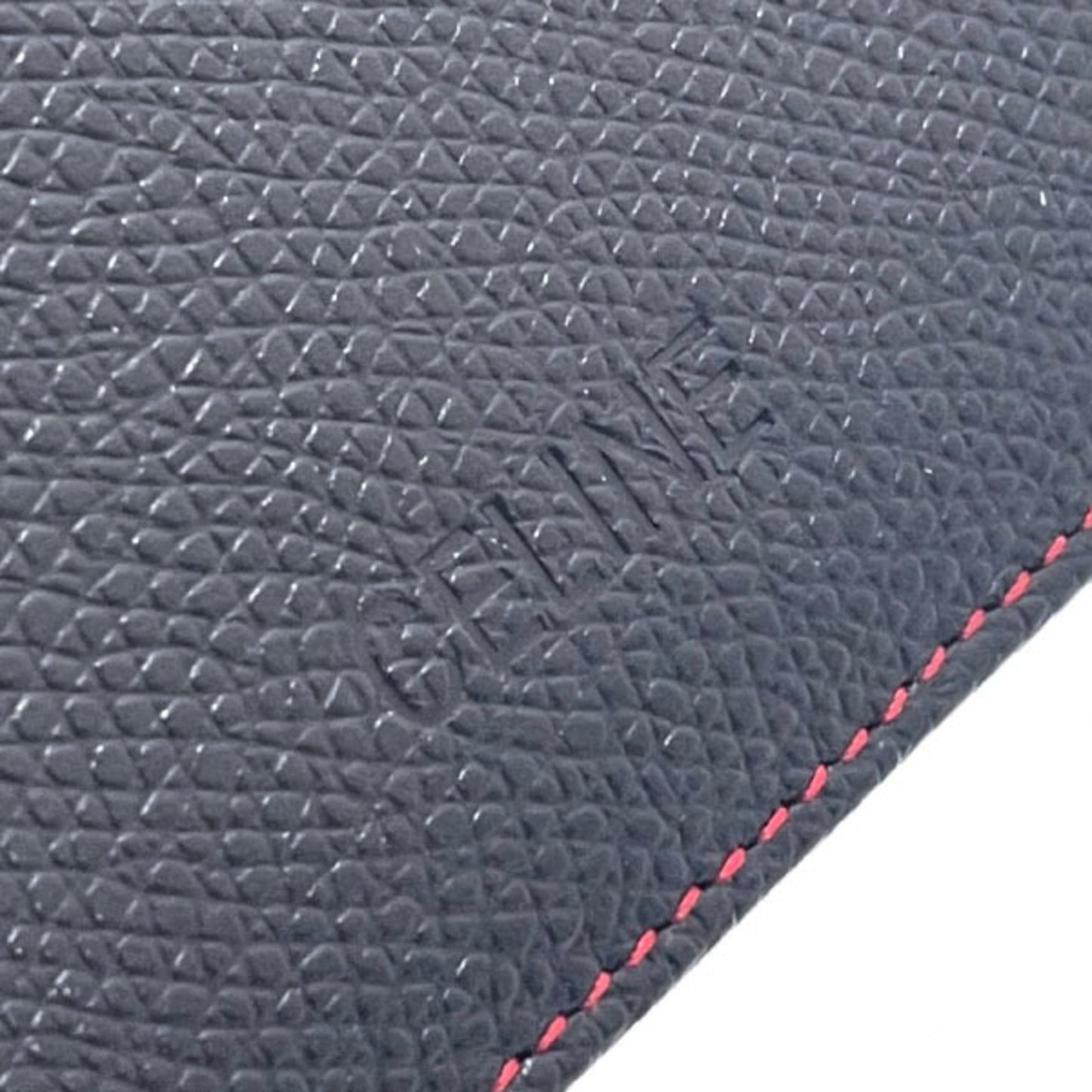 Celine Card Case Business Holder Leather Black Celine Bi-Fold Ic Id Pass Kk-11396