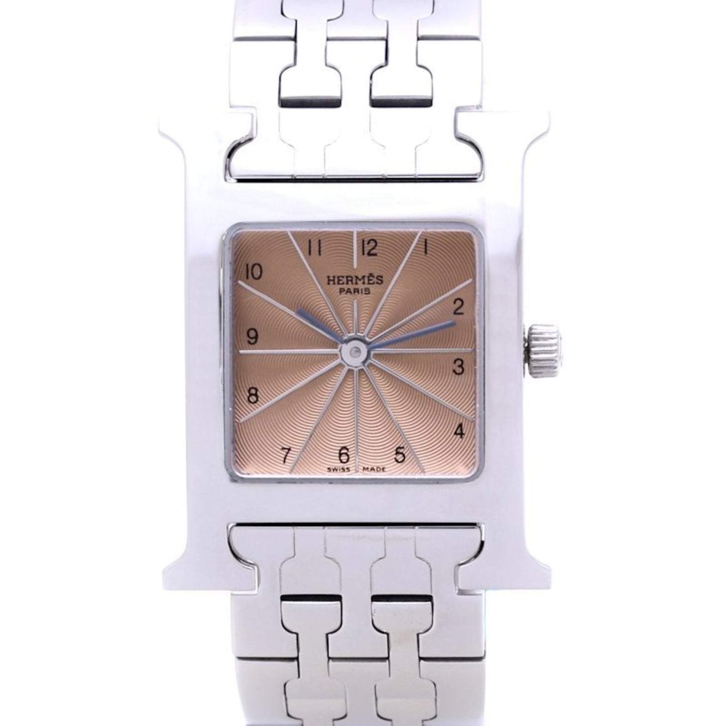 Hermes H Watch Hh1.210.461 4804 Stainless Steel