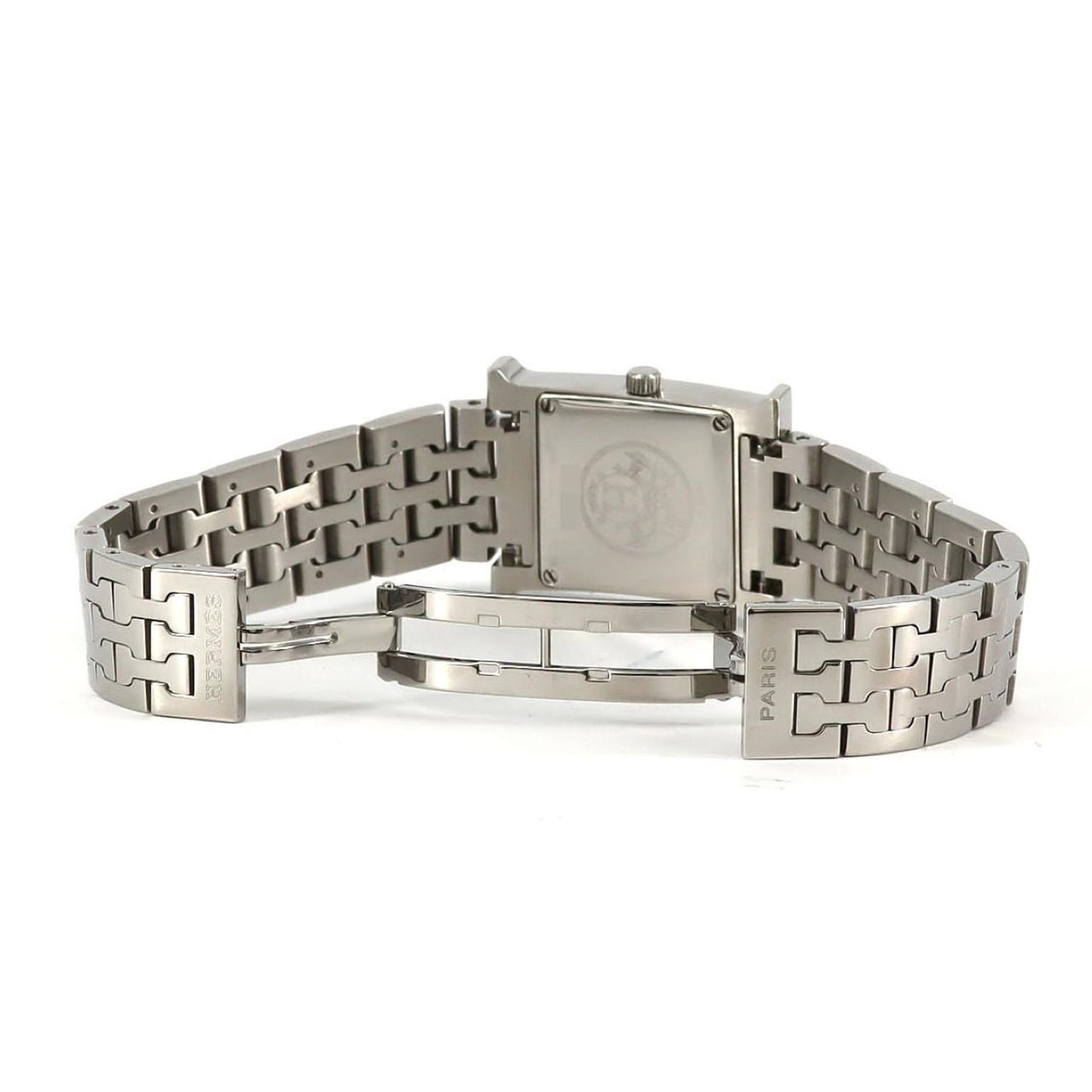 Herms H Watch Hh1.210 Ss Quartz Wristwatch
