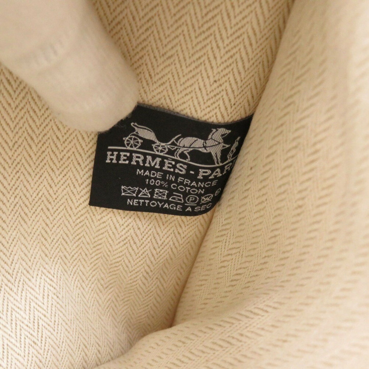Like New Hermes H Tissage Flat Pouch